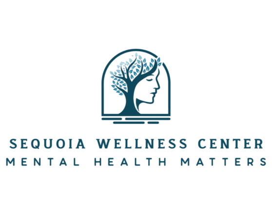 Sequoia Wellness Center logo featuring elegant typography and natural wellness branding - mental health website design showcase